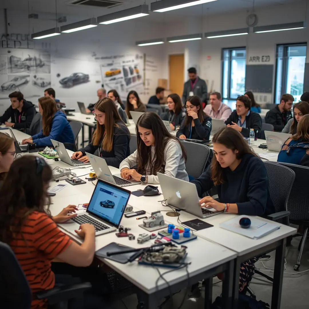 Intermediate vehicle modeling course